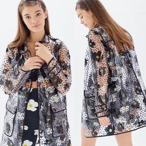 UO Floral Raincoat